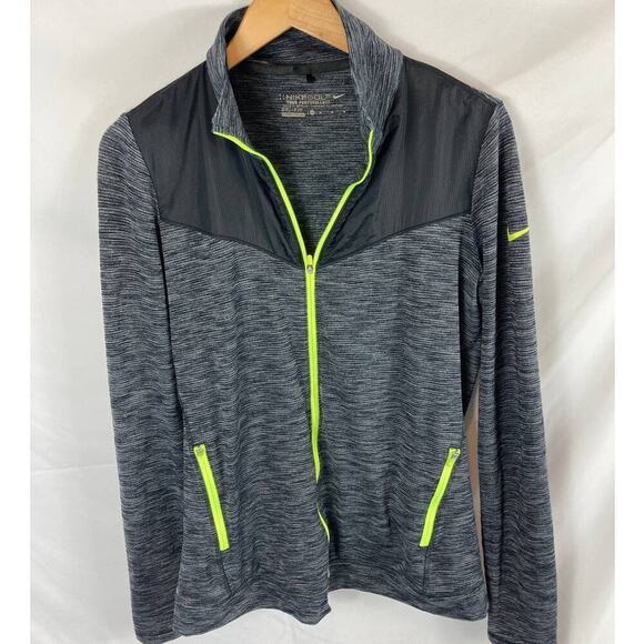 Nike Golf Tour Performance Zip Up Sweatshirt Size Medium - Picture 1 of 6
